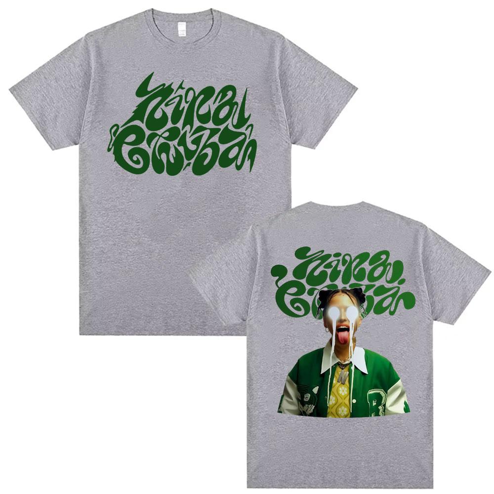 Nina Chuba Album Tour 2026 Merchandise T-Shirts Herren Damen Modisches ästhetisches Kurzarm-T-Shirt Sommer 100% Baumwolle Oversized T-Shirt