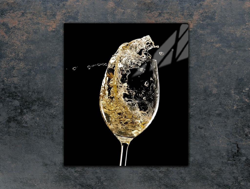 SZKLANA DESKA DO KROJENIA 45x52 WINO