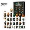 Halloween Decoration for Home Advent Calendar 2026, 31 Nights of Fright Countdown Box with Surprising Mini Spooky Figurines, Desk Decor, Party Favors