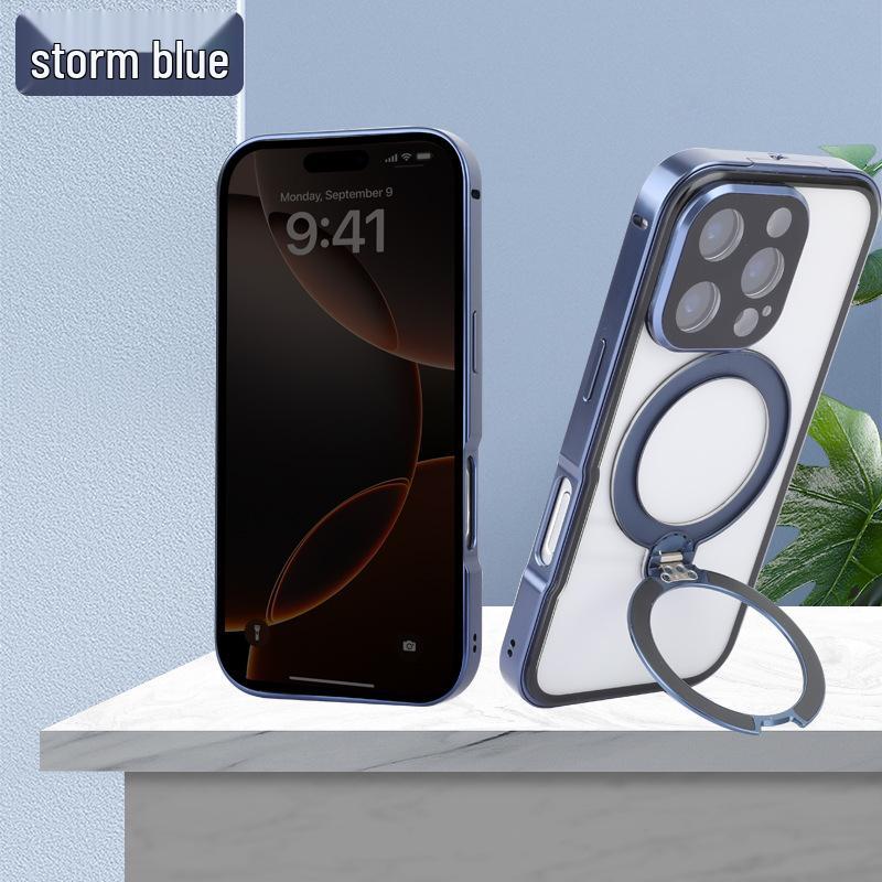 Magneto Magnetische Metallhülle mit drehbarem Ständer für iPhone 17 Pro