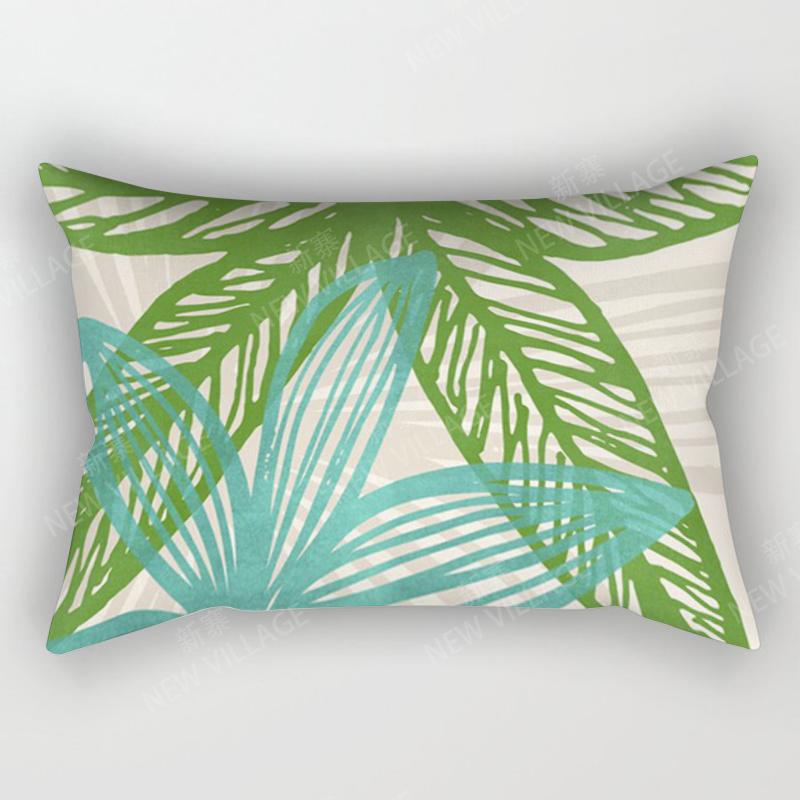 

Скандинавский осенний домашний декор 30*50 см, наволочка для дивана, современный чехол для подушки в стиле бохо для гостиной, 30x50 см, 40*60 см, растение 500mmx700mm