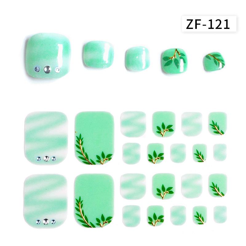 3D Αυτοκόλλητα Νυχιών με Μοτίβο Διαμαντιού: Αδιάβροχο, Μακράς Διάρκειας, Λευκαντικό για Πόδια