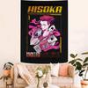 Hunter X Hunter Hisoka Anime  Printed Large Wall Tapestry Indian Buddha Witchcraft Bohemian Hippie Wall Art Decor
