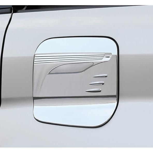 Car Accessories Fit For Toyota Sienna 2021 2022 2023 2024 2025 2026 Chrome Exterior Gas Fuel Tank Cover Trims ABS 1 PC