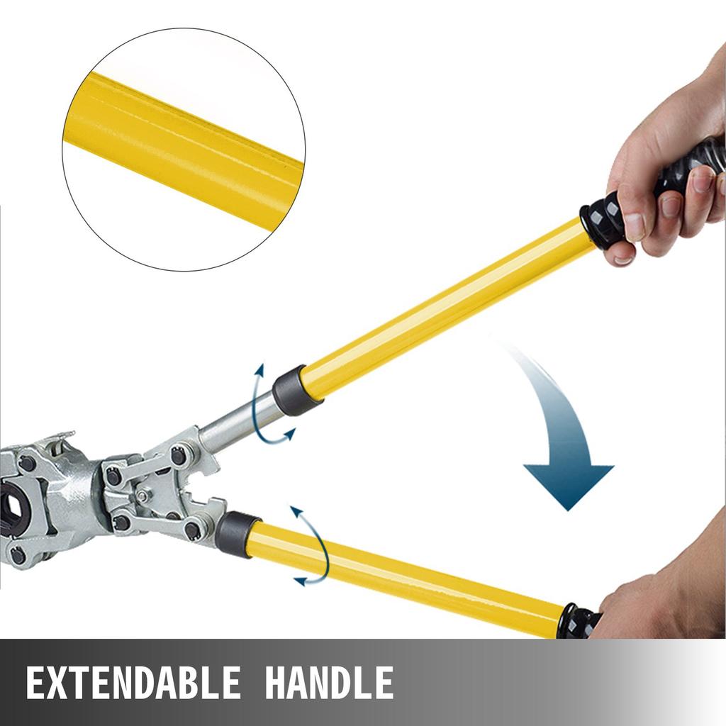 VEVOR Pex-Al-Pex 16-32mm Pressing Tongs Composite Pipe Crimping Pliers TH25 TH32