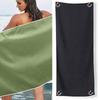 Absorbent Sandproof Magnetic Closure Beach Towel Portable for Travel Yoga Camping And Swimming