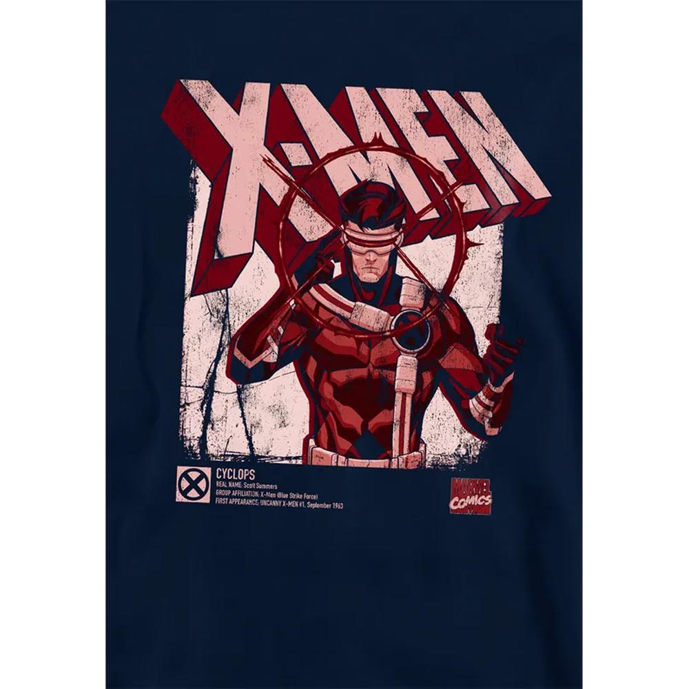 X-Men Childrens/Kids Info Cyclops Pull Over Hoodie