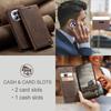 Pro Xiaomi Redmi Note 15 Pro 4G (Globální) Peněženkové pouzdro CASEME řady 013 PU kůže kryt na telefon stojánek