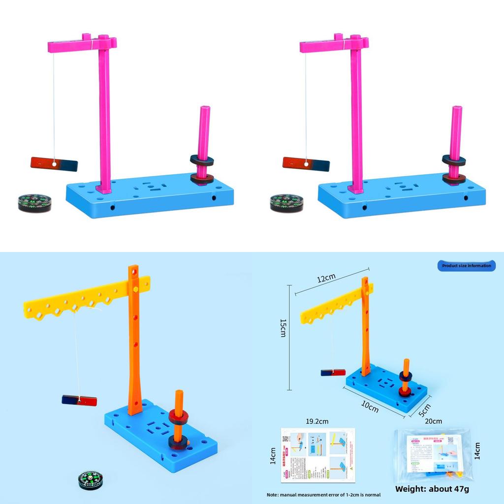 Self Made Magnetic Levitation Compass Physics Experimental Material Set Toys For Kids Science Learning