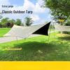 OEING Large Square Camping Blackout Tarp
