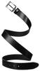 Wide Leather Belt PTN LTP-TEX-95-9579 Black
