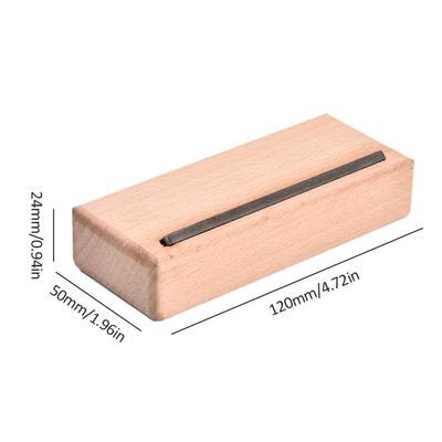 Arquivo chanfrado de traste de guitarra, arquivo de chanfro, ângulo de 45 graus, ferramenta de reparo de instrumento luthier para tocador de música