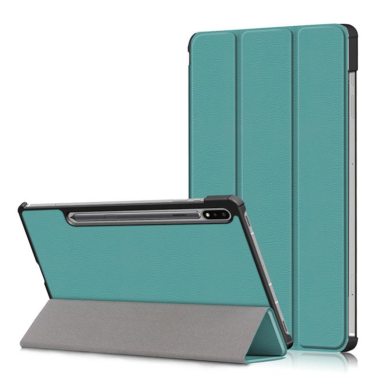 Hoes voor Galaxy Tab S8 Plus 2022/S7 FE 2021/S7 Plus 2020 12,4-Inch Slanke Folio Stand Beschermende Tablet Cover, Multi-Angle Viewing