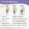 5PCS G9 E14 LED Bulb Light 2.5W 3W 5W AC220V-240V LED Lamp LED Corn Bulbs SMD2835 LED G9 Light Replace 30W Halogen Lamp Light