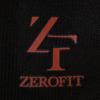 EON SPORTS ZEROFIT HEATRUB Long Sleeve Mock Neck Jacket, Black, Size Small (EZHRUMC-01111)