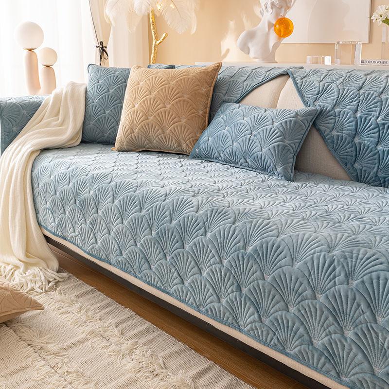 Customized Thick Plush Sofa Cover High Quality Non-Slip Sofa Cushion Sofa Towel Sofa Cover Home Living Room Decoration