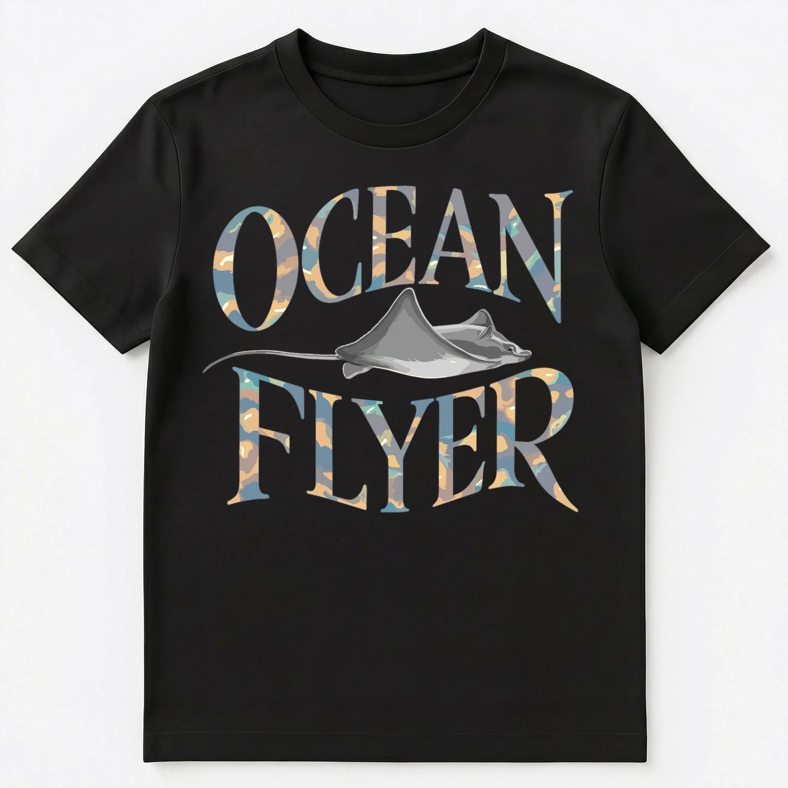 

Ocean Flyer Funny Stingray Unisex T-Shirt L