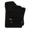Logo Tapis De Sol Noir Velours Sur Mesure Pour Fiat Tipo (à hayon - Break) depuis 2015, 4pcs, Ajustement précis, Base Antidérapante