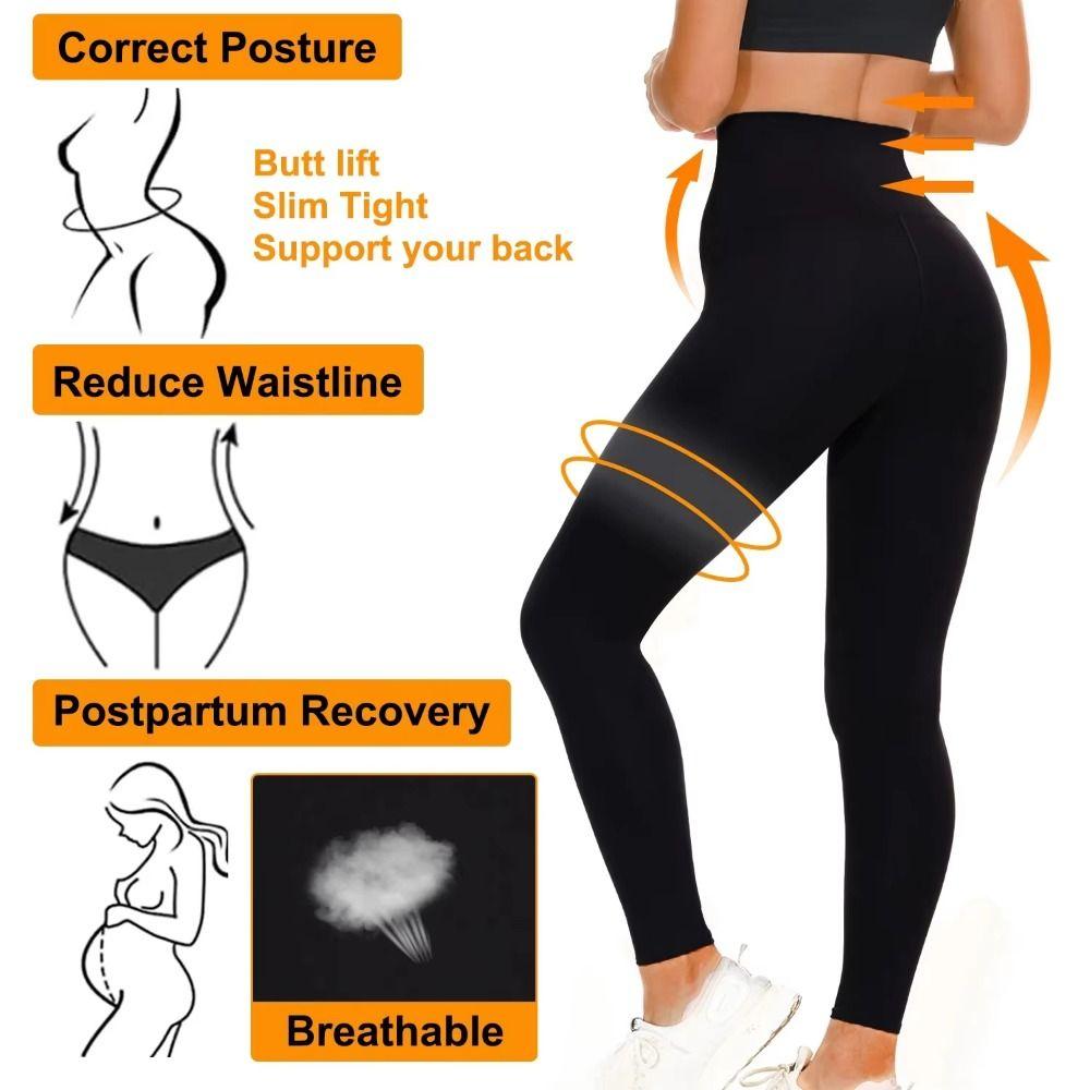 Skinny Elastic Leggings High Waist Sports Yoga Pants Woman Tights Fitness Legging  Tummy Control