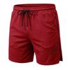Pantaloncini Sportivi da Uomo in Rete ad Asciugatura Rapida Stile Europeo & Americano - Pantaloni Fitness Running Casual Traspiranti 3/4