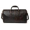 Full-Grain Leather Weekender Bag: Monogrammed Carry-On Duffle