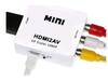 Mini HDMI to AV HD Adapter - HDMI2AV RCA Converter