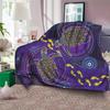 Australian Aboriginal Themed Flannel Blanket Winter Warm Large Blanket Blanket