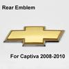 ABS pour Chevrolet Epica 2003-2011 Spark Aveo Captiva 2008-2010 Autocollant Emblème Capot Avant Voiture Accessoires Badge Coffre Arrière