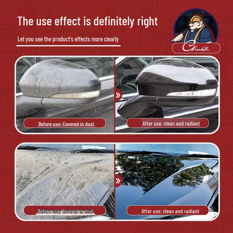 High-Foam Concentrated Car Wash Liquid - Manual Wash, Decontamination, Coating, Polishing, Cleaning, Water Wax, Pre-Wash Spot Remover.