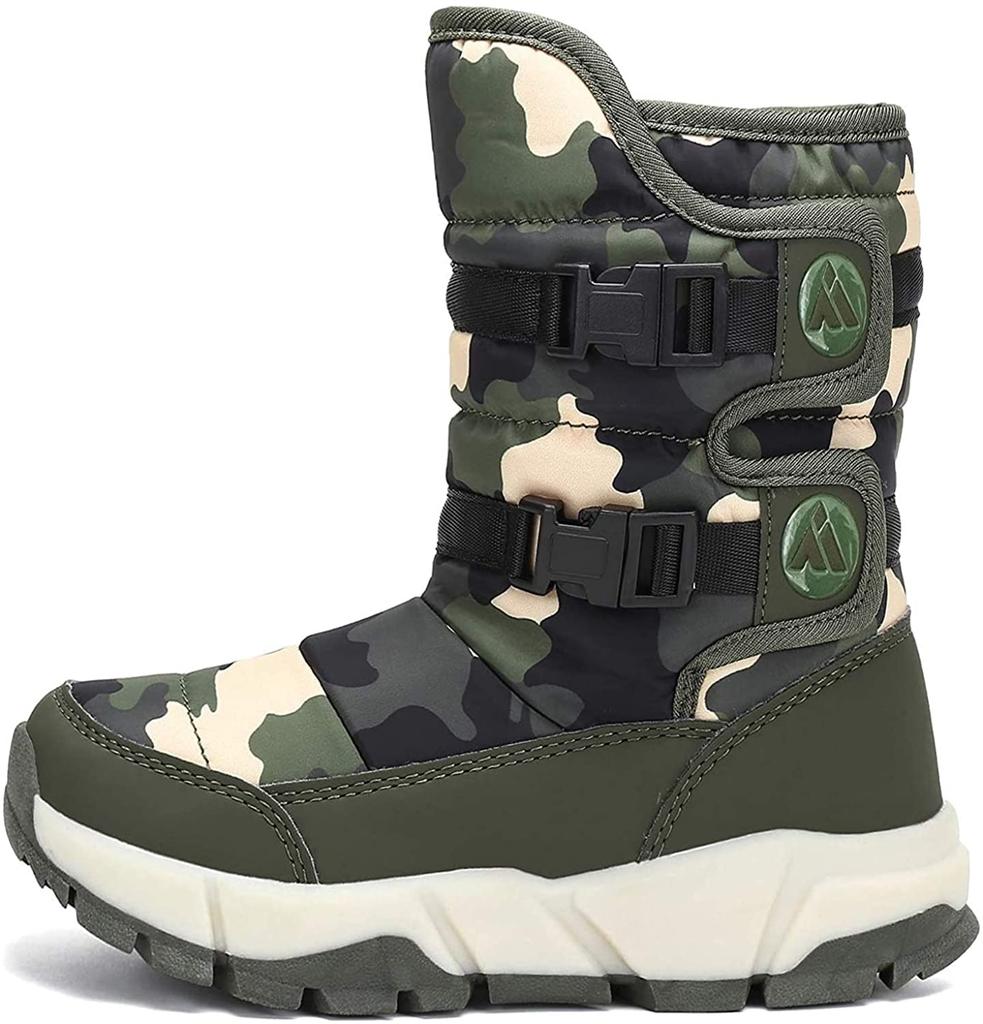 Putu and Junior Snow Waterproof and Warm for Girls and Size Kids' Boots, Boys, 21.0cm