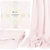 Blanket - SPRINGOS - Zigzag - 130 X 180 Cm - Pastel Pink - Soft and Warm