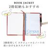 Lightex A5 Notizbuchhülle, Kompatibel mit Hobonichi/Cousin, Echtes Rindsleder, Zweifarbiges Design, CV-Monoleather Grau