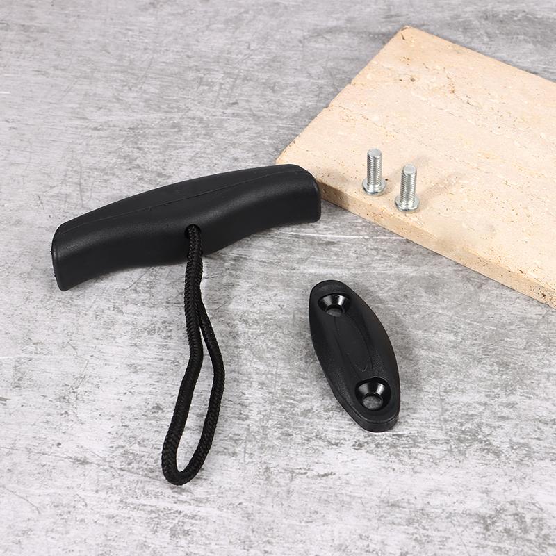 Universal Marine Kanu Kajak Pull Toggle Griff Beiboot Tragegriff T-Griff Mit Kordel Mit Schrauben Kajak Toggle Hand Pull Griff