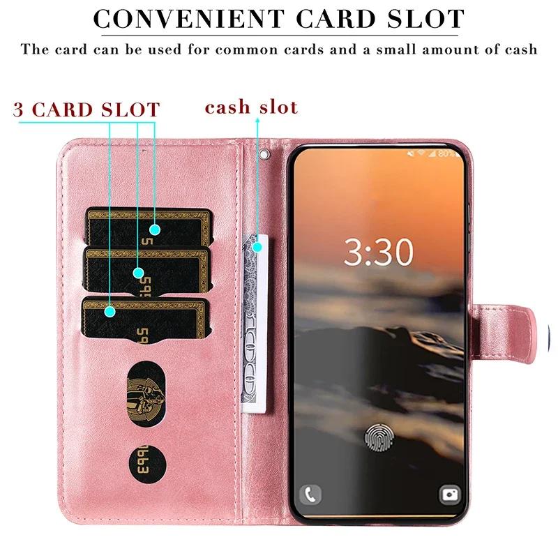 Leather Zipper Flip Wallet Case For Samsung Galaxy M35 A05 A05S A06 A16 A13 A14 A23 A33 A52S A70 A71 A72 A73 M12 M13 Phone Cover