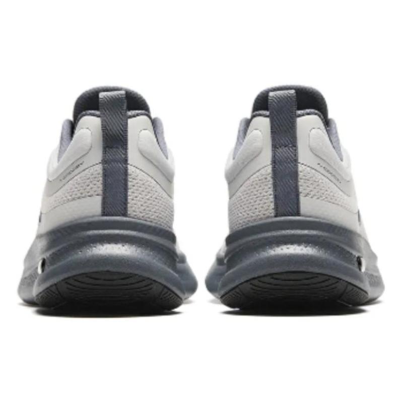 Anta Cushioning, Wear Resistant Low Top Training Shoes Men's Gray Sneakers 112417718-7