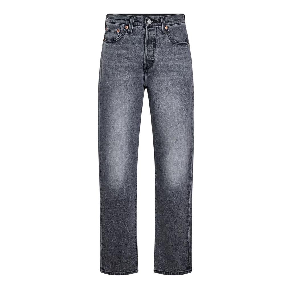 Levis Womens/Ladies 501 5 Pockets Straight Leg Jeans