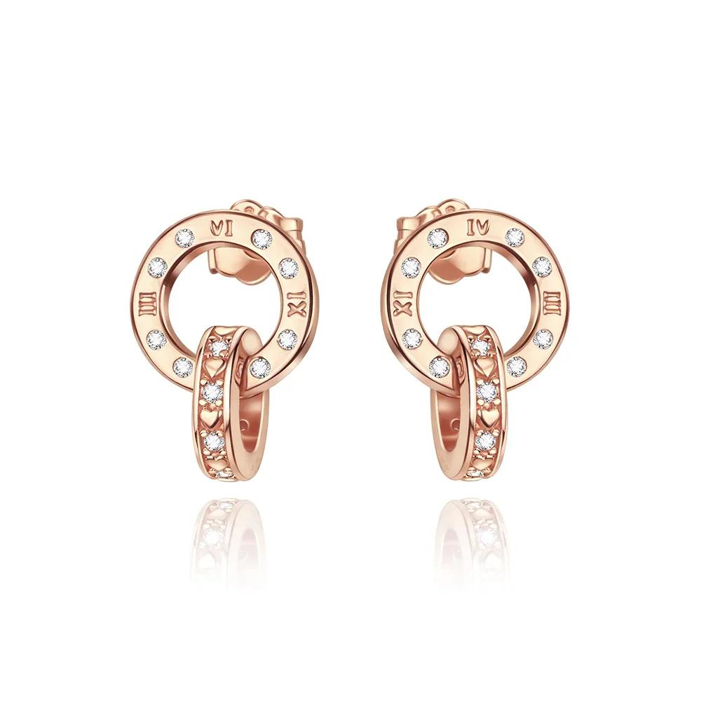 925 Silver Cute Earring Set Heart Lock Caterpillar Giraffe Flamingo Star Fit Fashion Jewelry for Women Daily Accessory