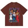 230 Gsm 100% Cotton Evangelion V11 Print Unisex Heavy Cotton T Shirt