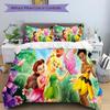 Fairy Friends Fantasy Garden Print 3Pcs Bedding Setduvet Cover With 2 Bedropillowcase Home Birthday Gift