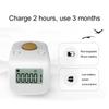 1Pc Convenient Counter Digital LCD Finger Ring Tally Counter 6 Channel Counting 6 Digit Beads Prayer Counter