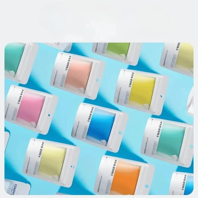 100g Large Package Ultra-light Clay Monochrome Plasticine Handmade Diy Colored Clay Toys