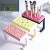 Support de séchage pour pinceaux de maquillage en silicone, étui de rangement pour set de maquillage, organisateur pour stylos à ongles et pinceaux de peinture, convient pour tous les diamètres de manche