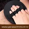 2025 New Style Exfoliating Back Scrubber & Round Pad, Five-Finger Glove, Towel Set for Dead Skin Removal.