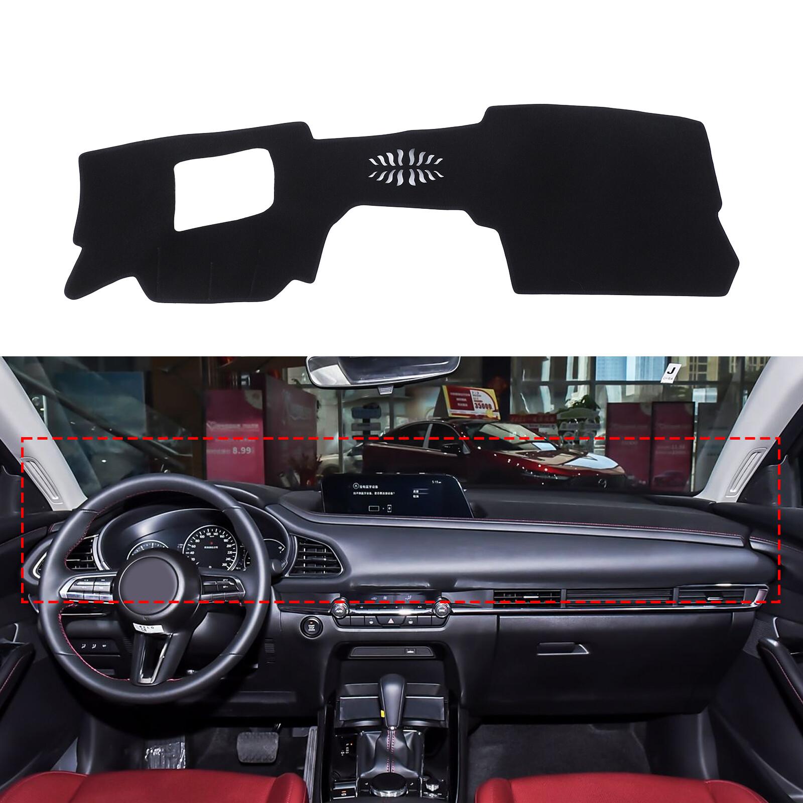 Sun Protector Dashboard Mat Dash Cover Dashmat Pad For Mazda CX-30 CX30 -24