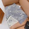 Luxury Butterfly Print Faux Cashmere Scarf: Warm, Stylish Color-Block Shawl for Women, Perfect Winter Neck Warmer