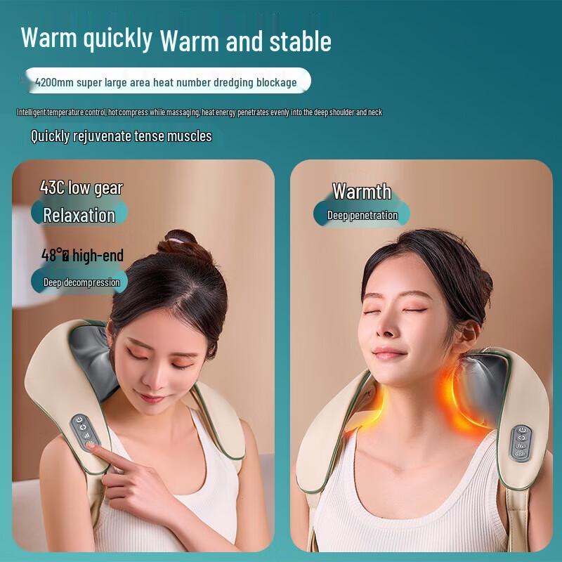 AUX Shoulder and Neck Massage Shawl