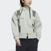 Adidas Str Jacket Diy Sports Casual Hooded Jacket Women Jackets Green GP0629