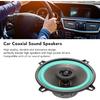 Car Coaxial Audio Speakers Stereo, 100W 4 Ohm Mid Range High Sensitivity 5 Inch 2 Way Car Coaxial Speaker for All Car Sound Systems