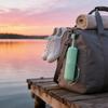 Portable Travel Toothbrush Holder With Storage And Nopunch Design For Home And Trip Use