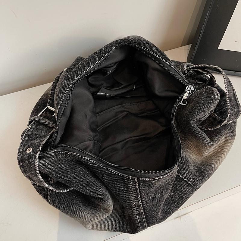 Torba Kowbojska Damska Duża Pojemność Podpachowa Pierogowa Torba na Ramię